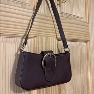 Elegant Brown Shoulder Bag